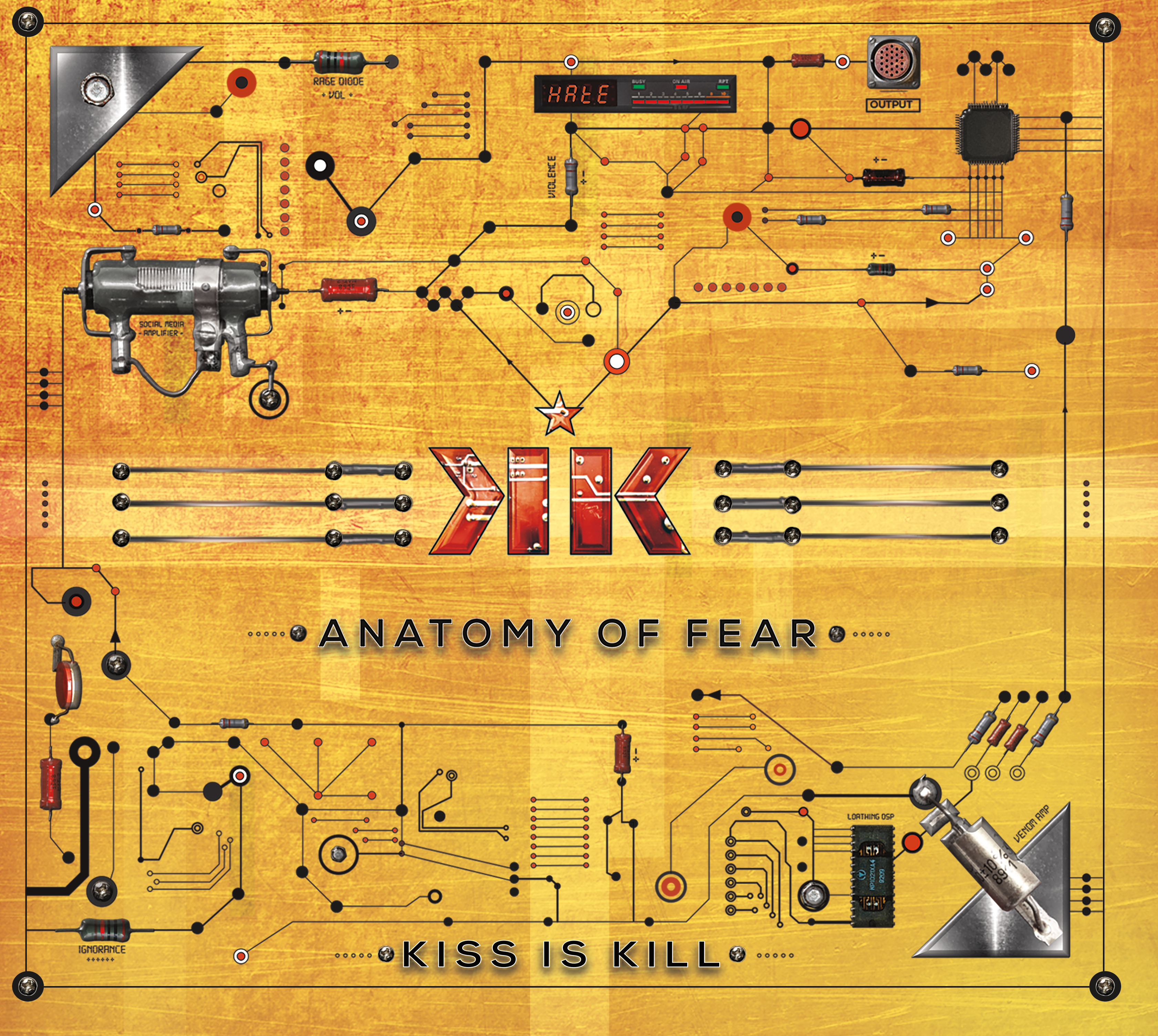 Kiss Is Kill – ‘Anatomy Of Fear’ (electro, ebm, rock)
